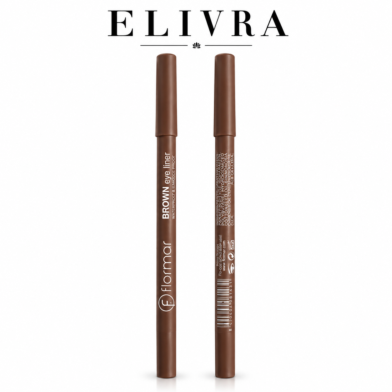 خط چشم مدادی ضد آب فلورمار مدل Waterproof Eyeliner
