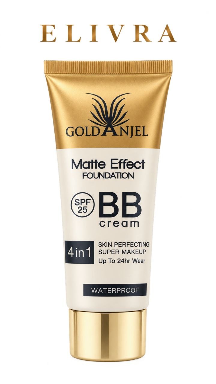 بی‌بی کرم ۴ در ۱ گلد آنجل مدل Matte Effect با SPF25 حجم ۶۰ میلی‌لیتر
