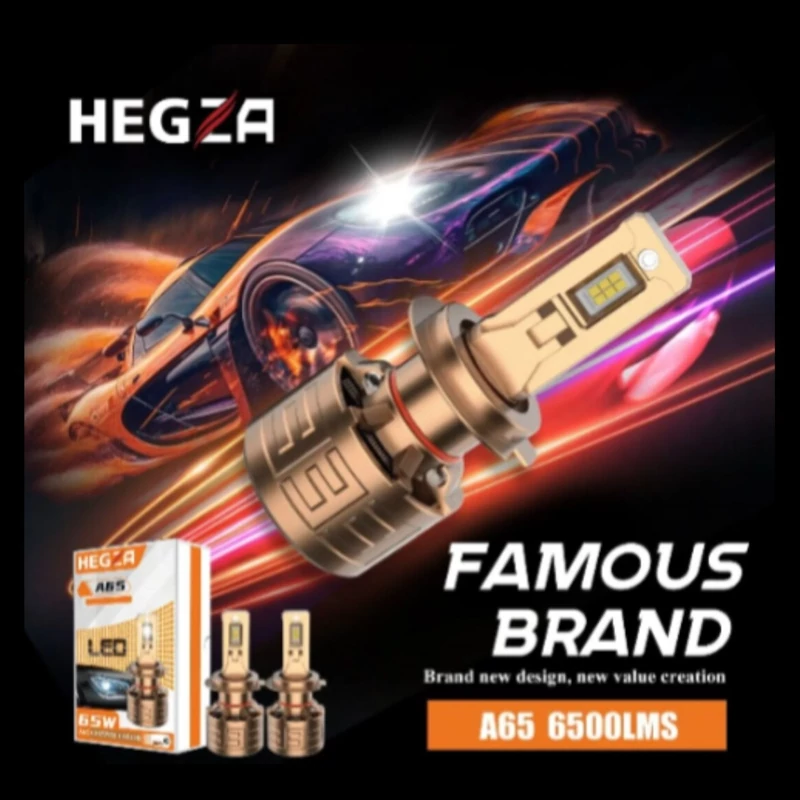 هدلایت A65 برند HEGZA