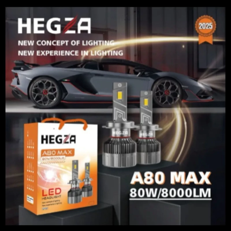 هدلایت مدل A80 max برند هگزا